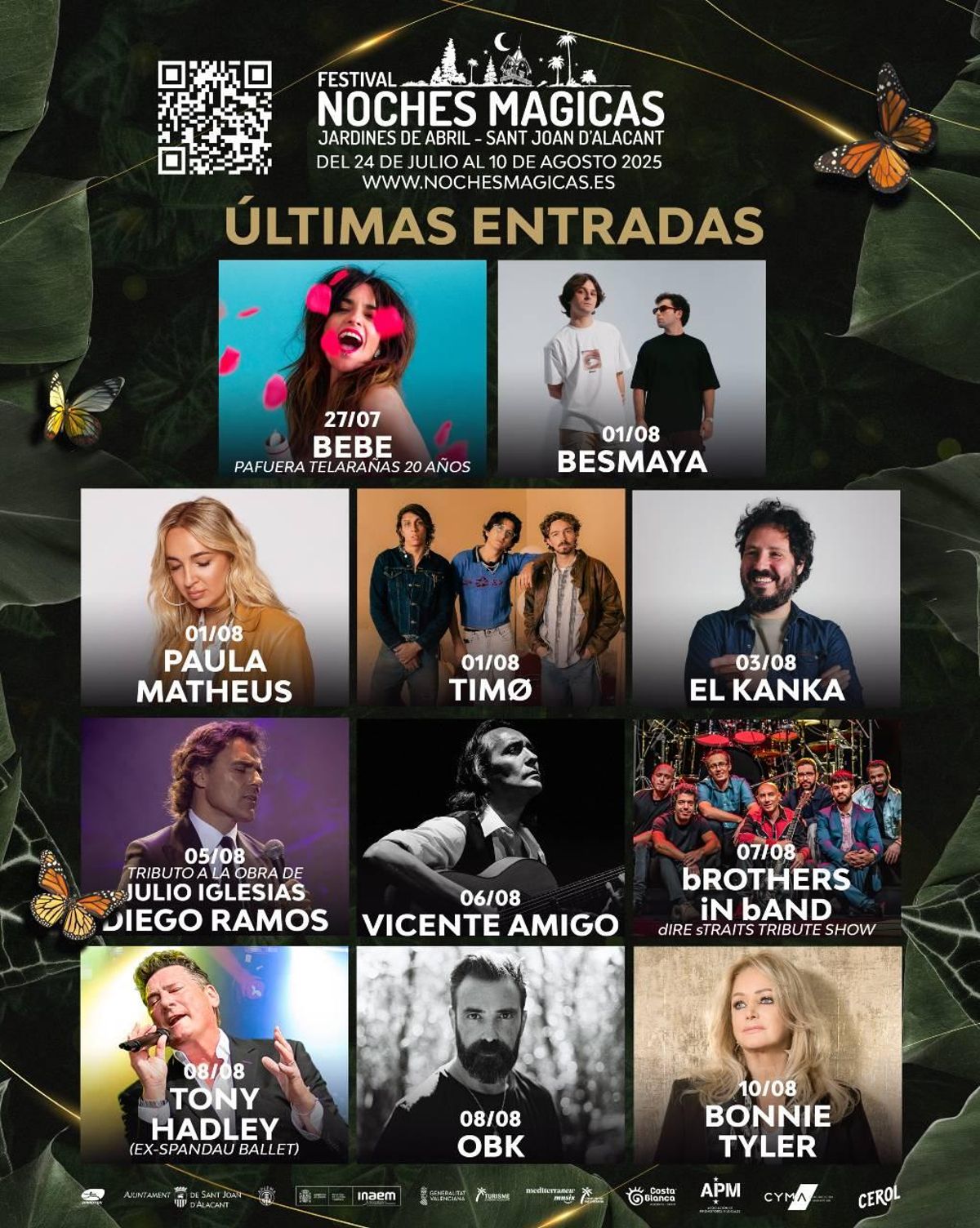 Noches Mágicas en los Jardines de Abril