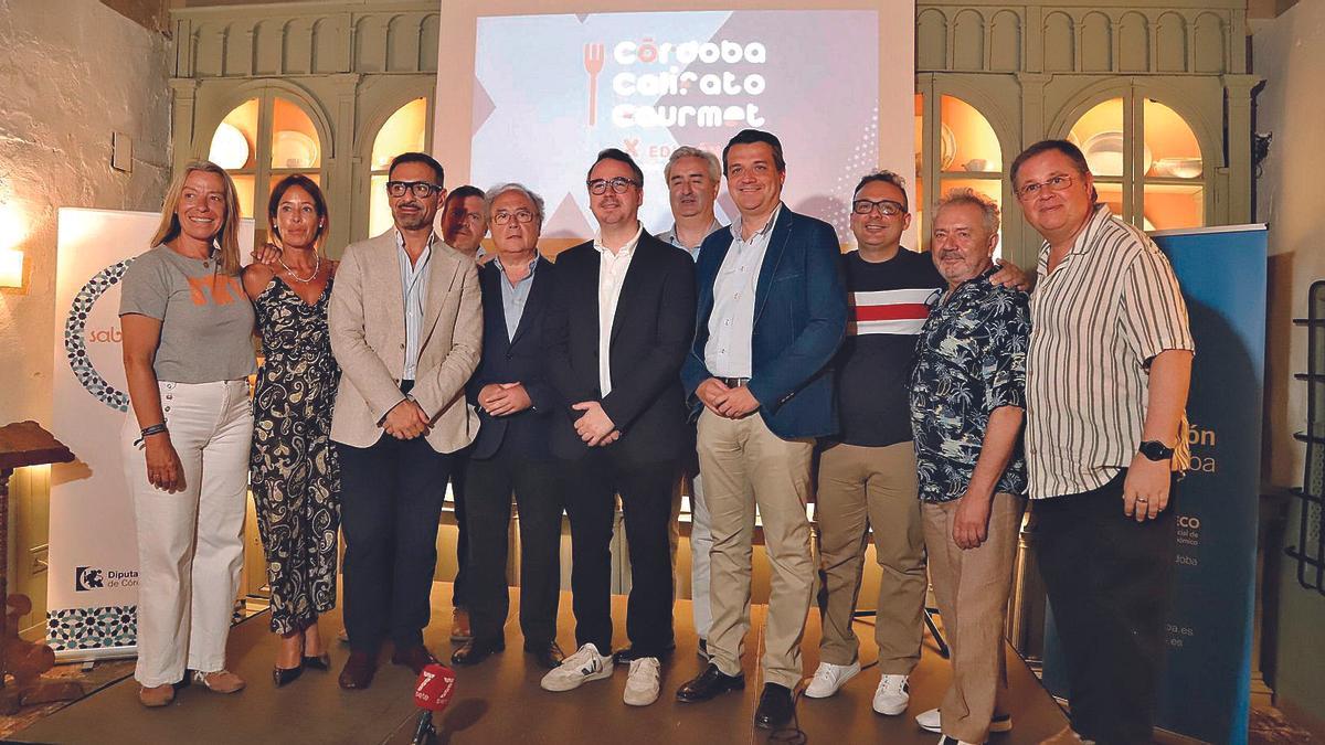 Participantes en la presentación de Córdoba Califato Gourmet.