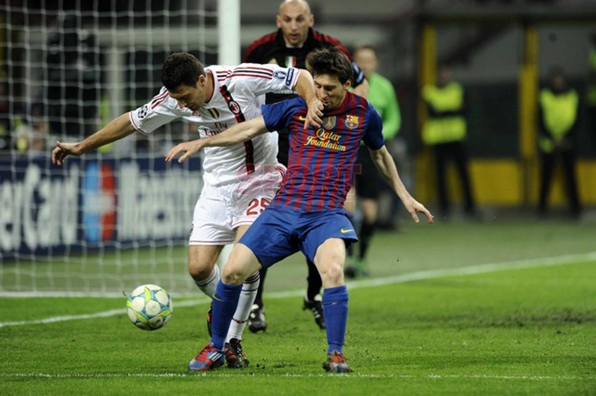 Las mejores imágenes del Milan-Barça