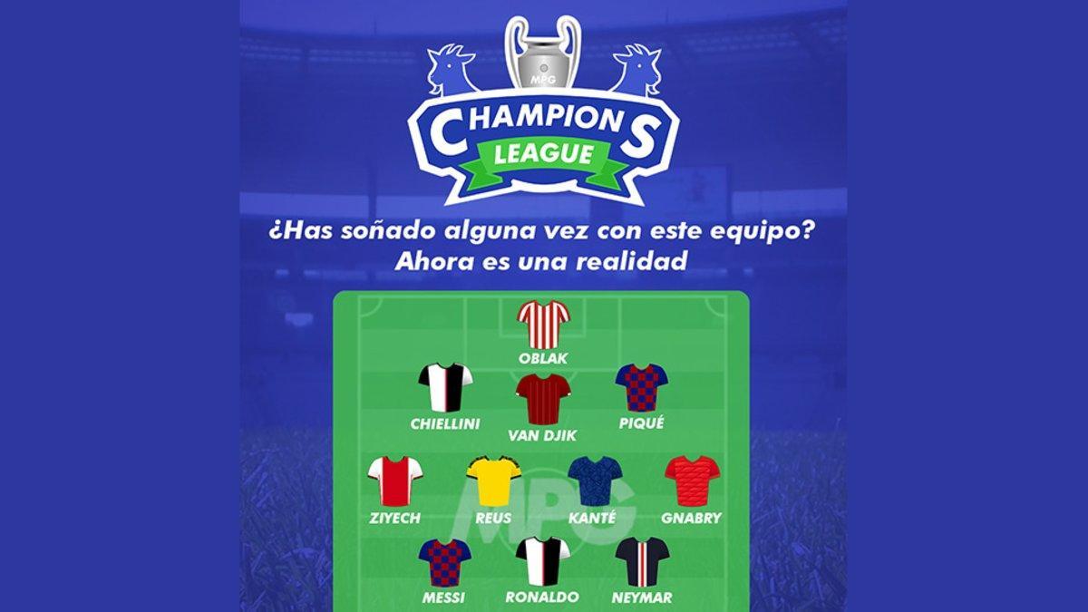 La Champions llega a MPG