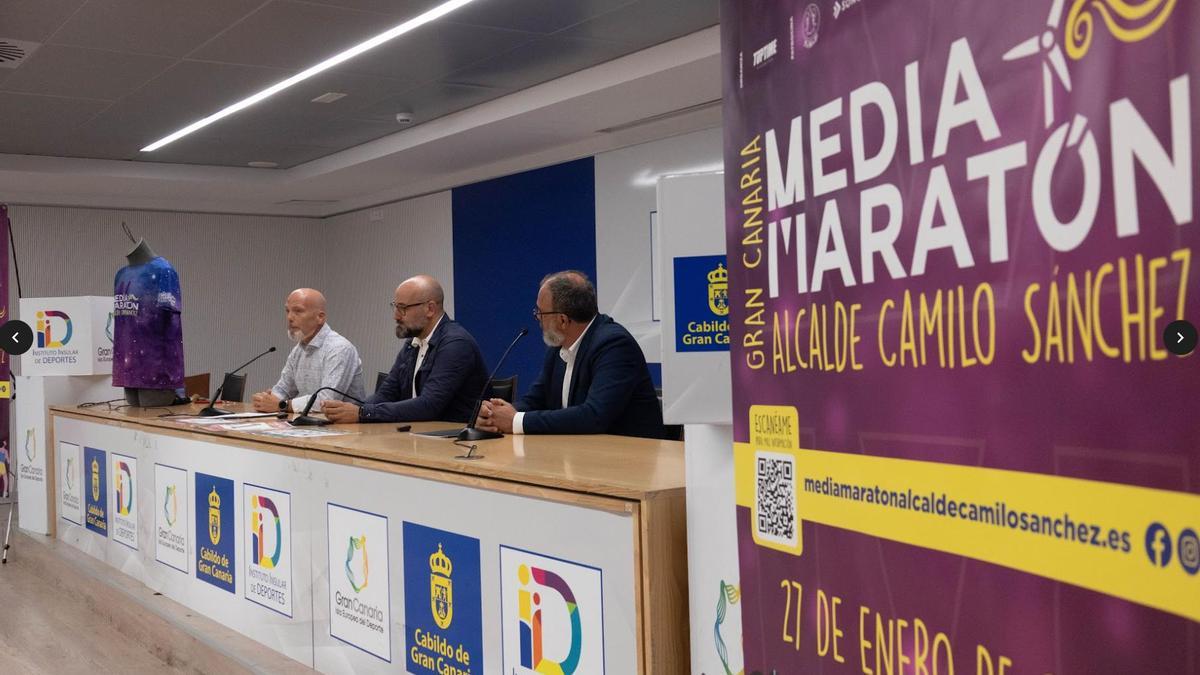 Presentación de la Media Maratón Alcalde Camilo Sánchez.