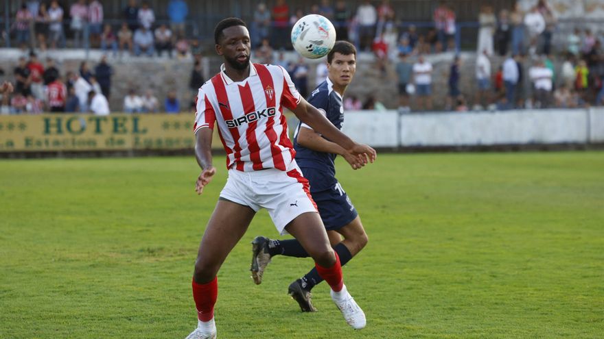 El Sporting pierde ante el Racing en su segundo amistoso de pretemporada