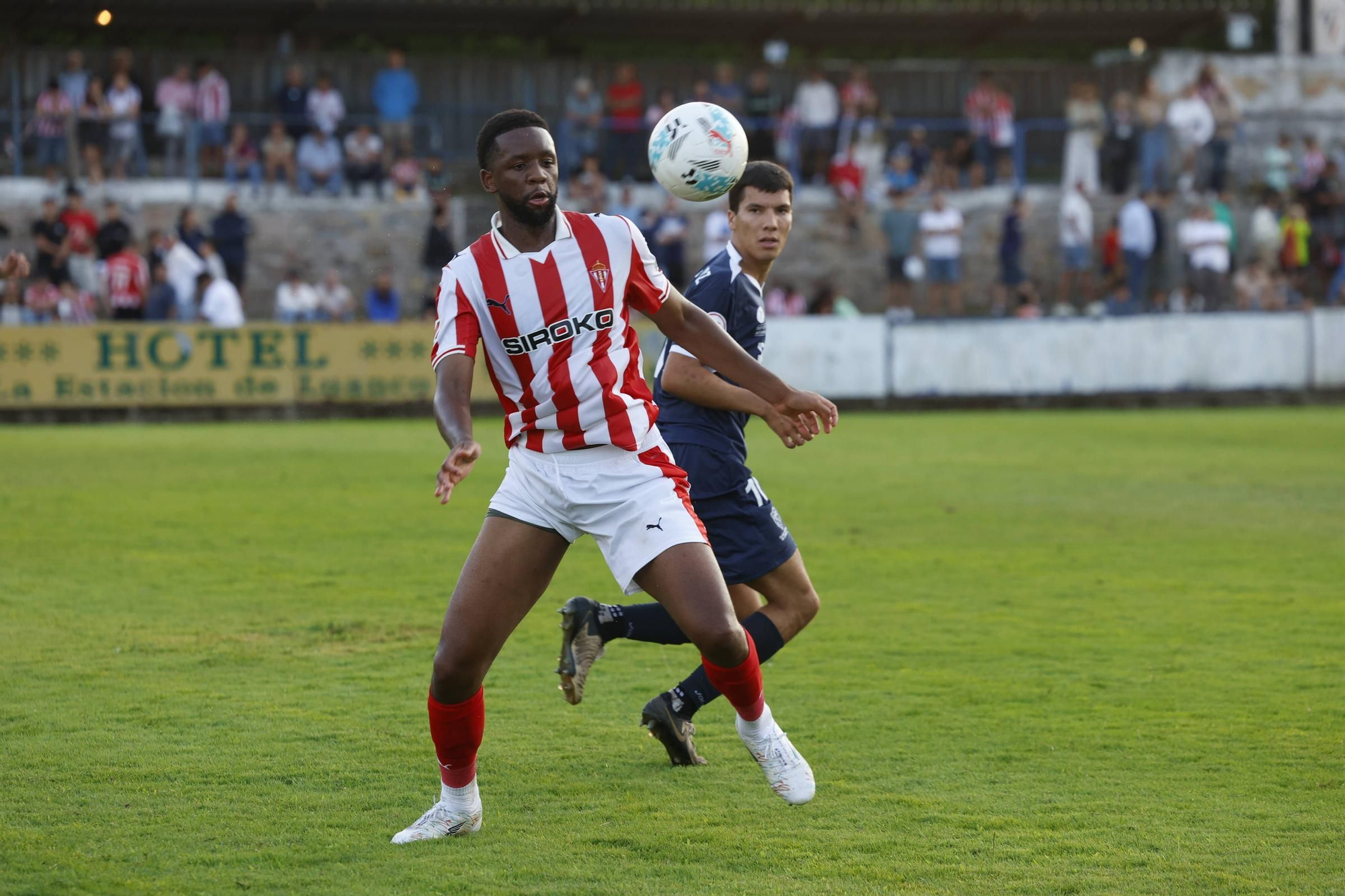 EN IMÁGENES: así fue el choque entre el Sporting y el Marino de Luanco