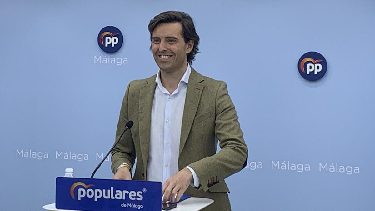 Pablo Montesinos, vicesecretario de Comunicación del PP y diputado nacional por Málaga