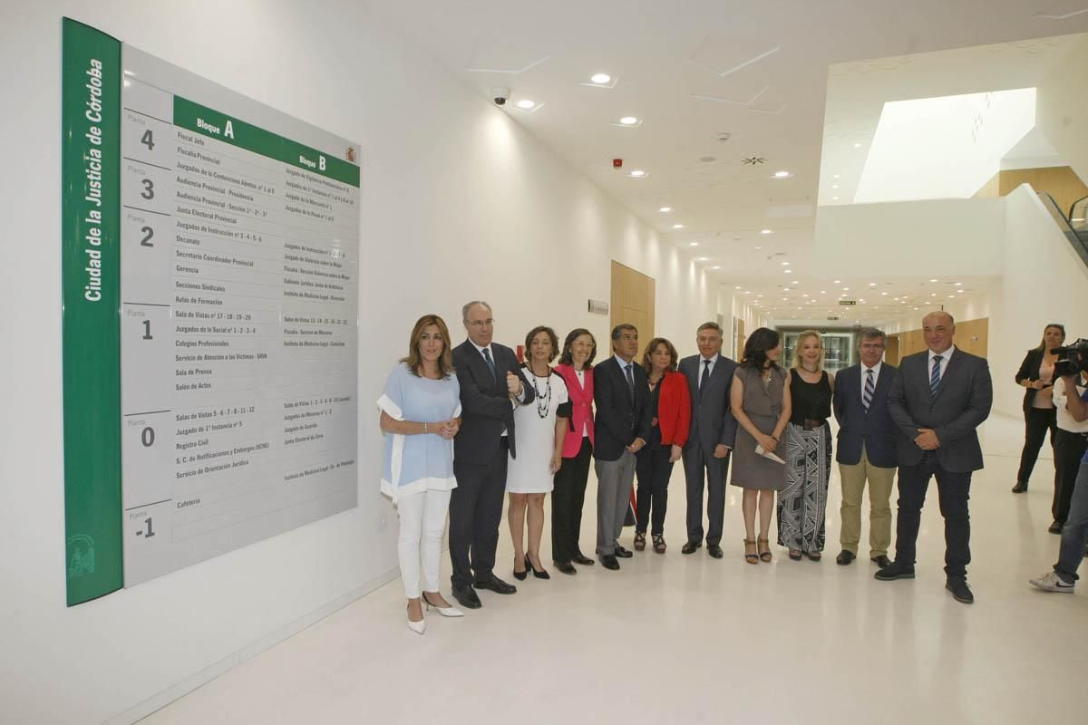 Fotogalería / Visita de Susana Díaz a la Ciudad de la Justicia