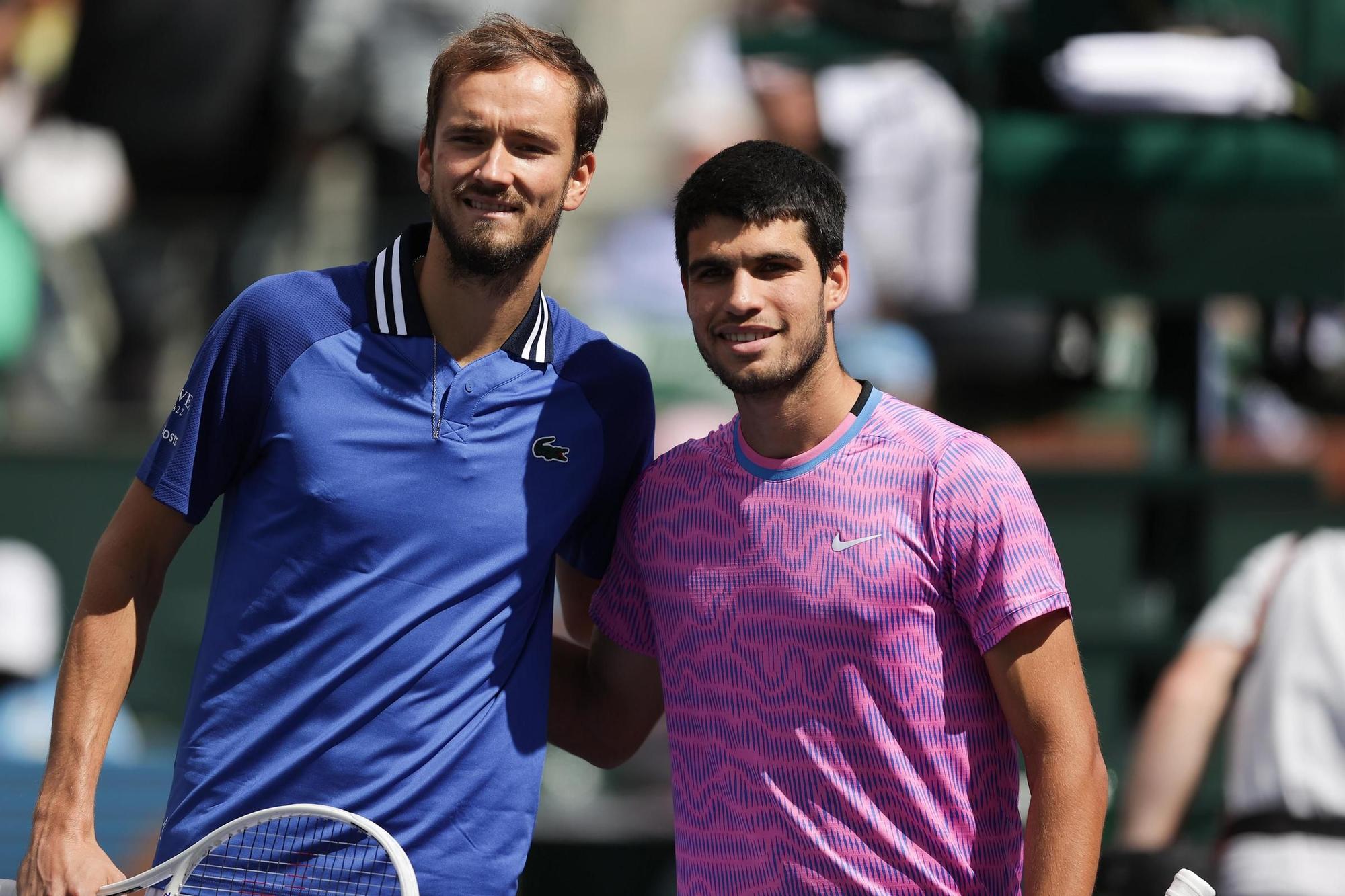 Así celebró Carlos Alcaraz su segundo título de Indian Wells