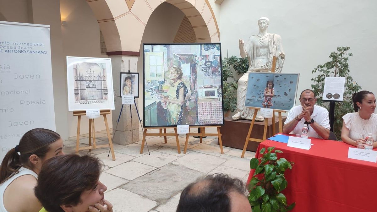 Algunas de las obras premiadas en los certámenes.