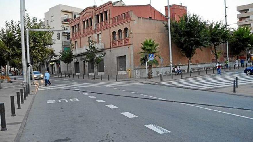 La imatge dels primers dies de les obres al barri de Can Carreras