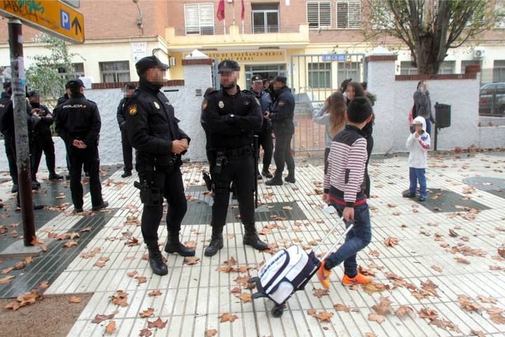 Amenaza de bomba en el IES Isaac Peral de Cartagena