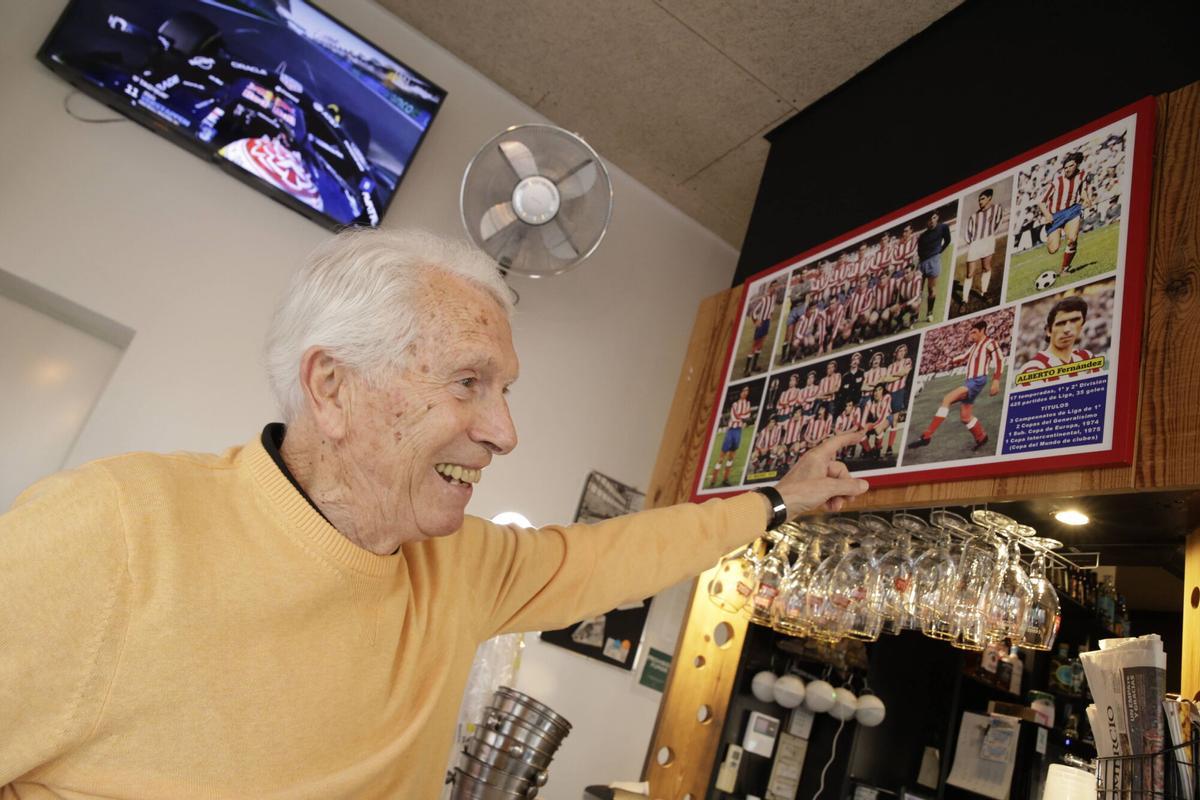 Alberto Fernández, ex jugador del Atlético de Madrid y del Sporting