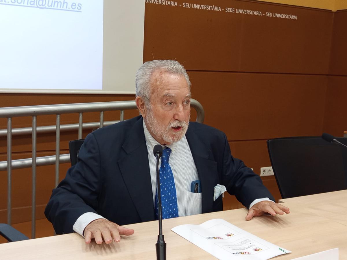 Bernat Soria, médico y exministro