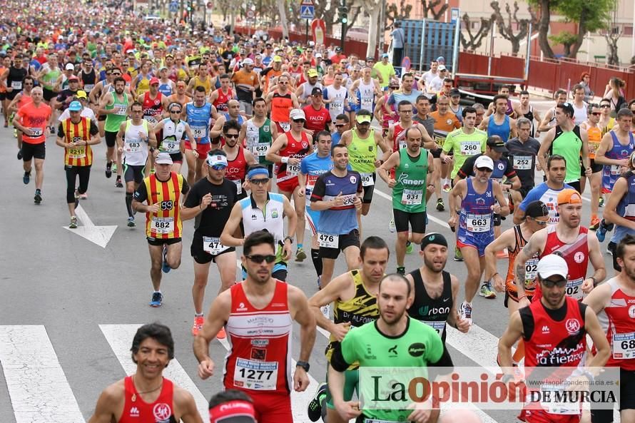 Media Maratón de Murcia: salida