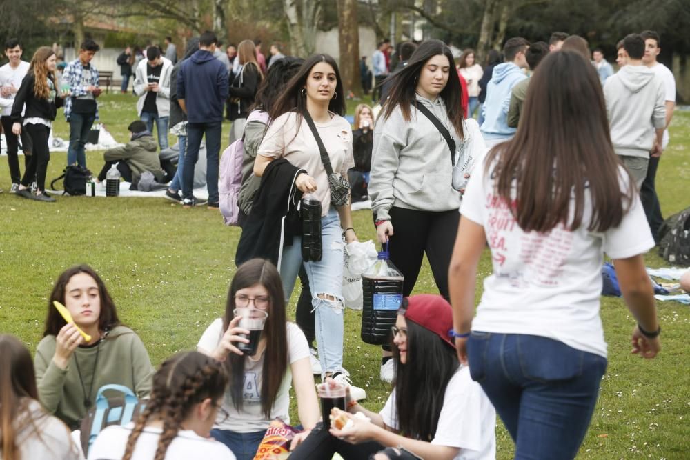 Comida en la Calle de Avilés 2018: ambientazo en el parque Ferrera