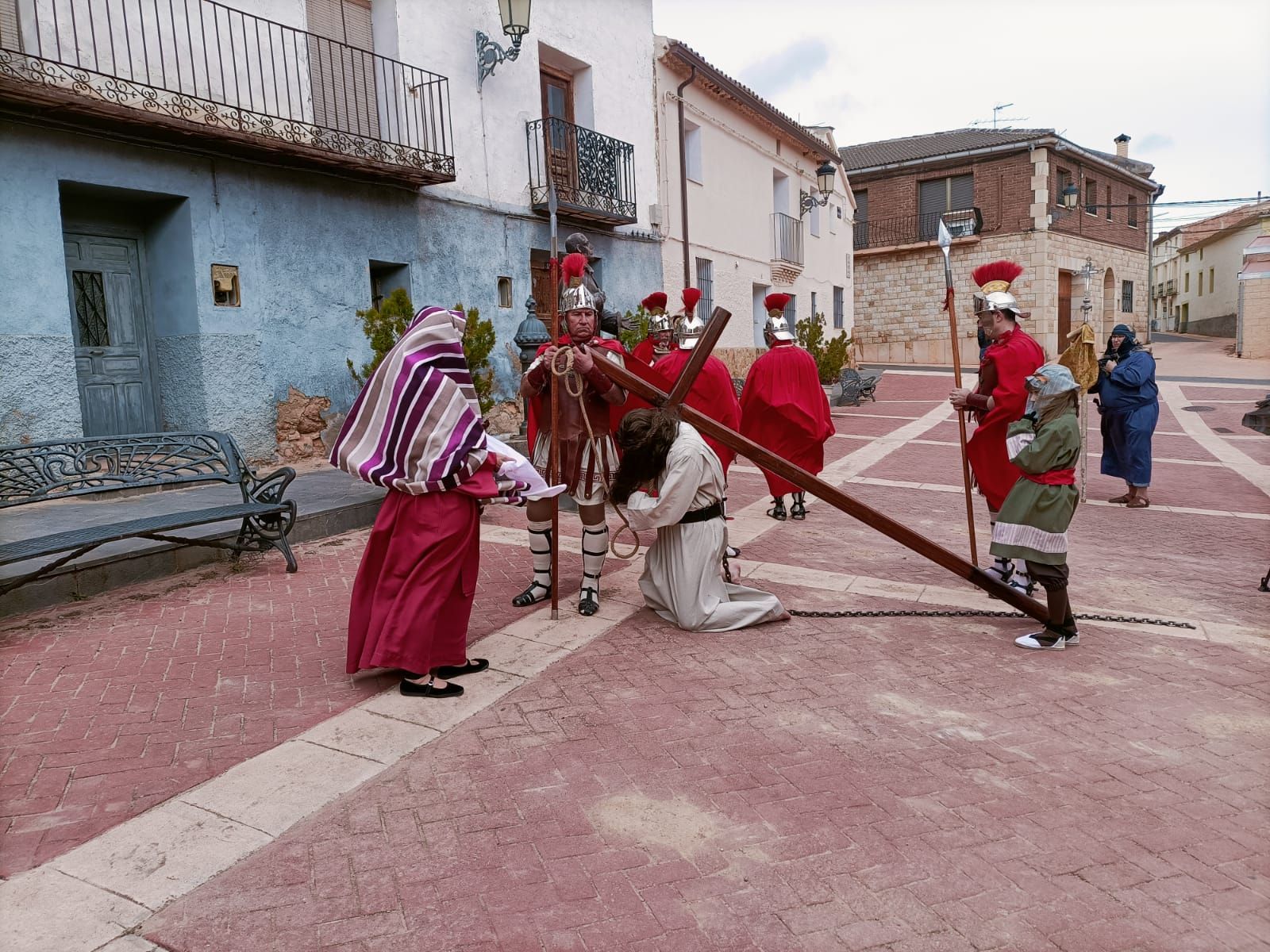 Las imágenes de la peregrinación cuaresmal de Vila-real a Torrehermosa, localidad natal de Sant Pasqual