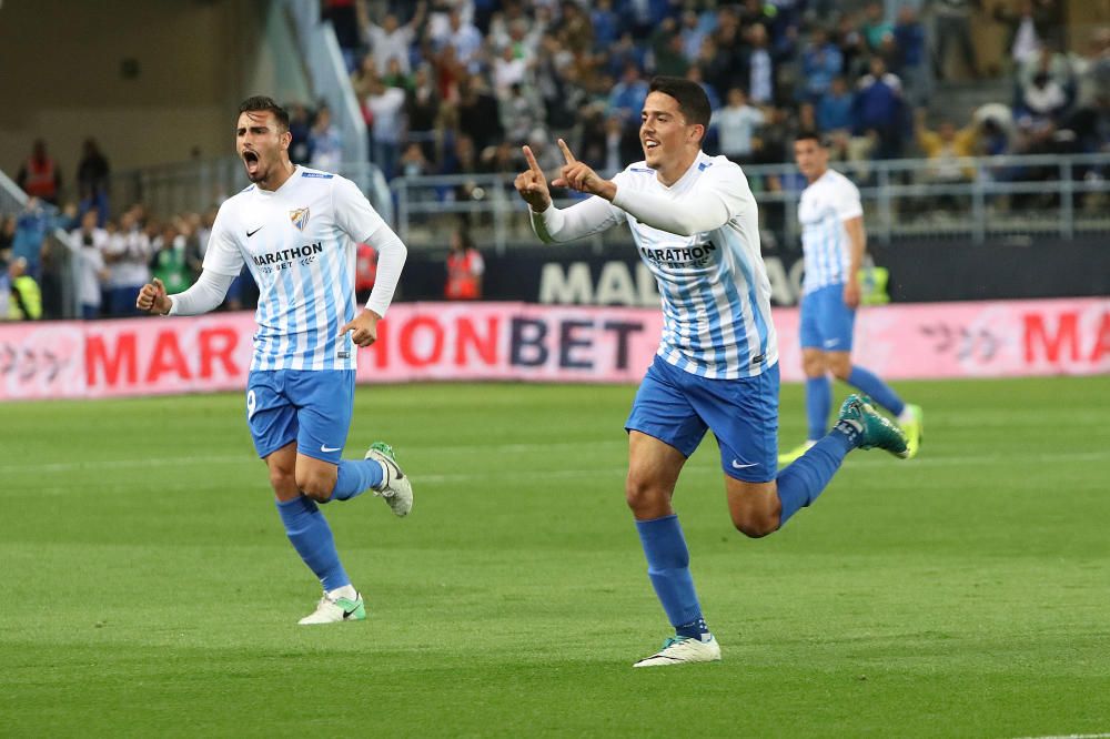 El conjunto de Míchel continúa con su buena racha y supera al Sevilla en el derbi andaluz en un partido loco con seis tantos