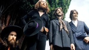 Harrison, Lennon, Starr, McCartney. Los Beatles en agosto de 1969, en su última sesión de fotos conjunta.