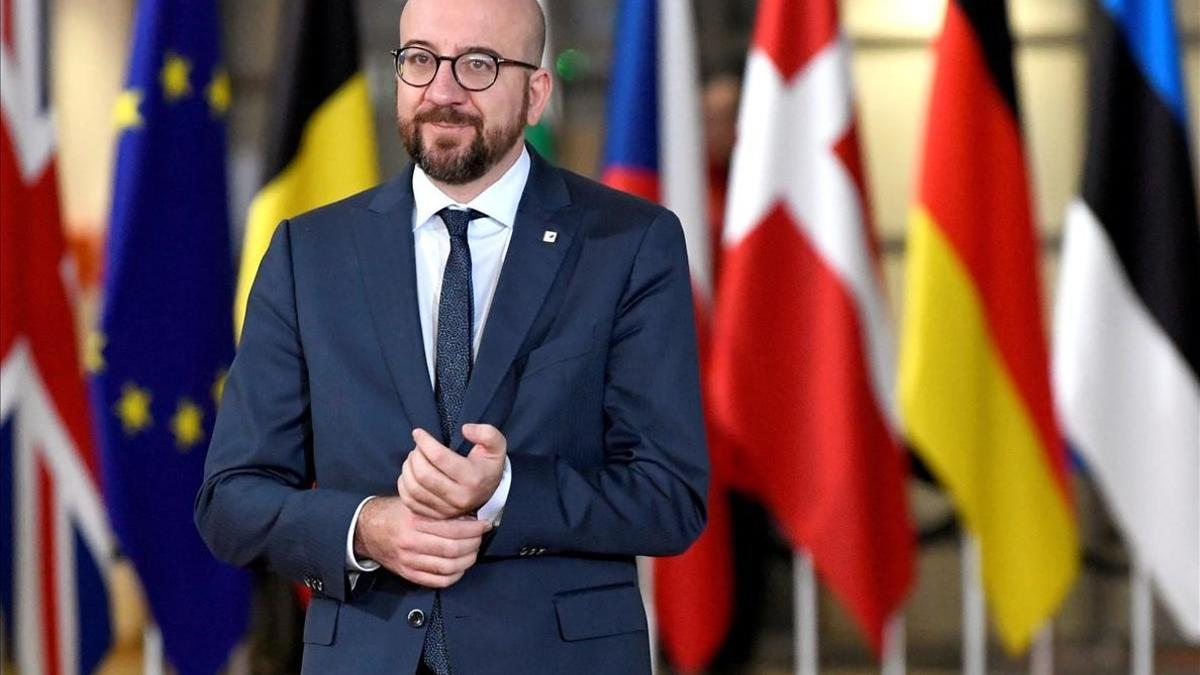 Charles Michel, primer ministro de Bélgica.