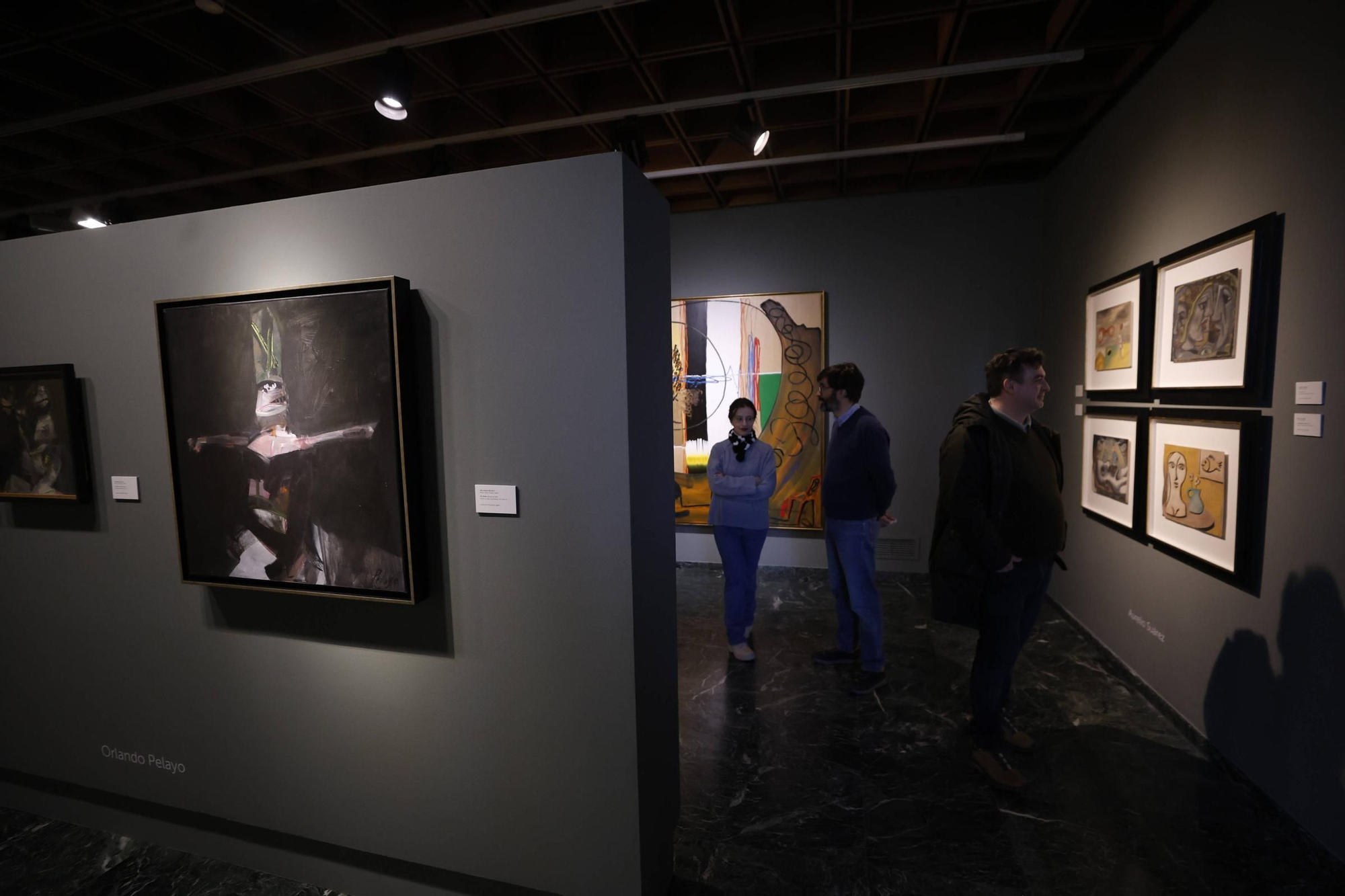 Exposición en el Museo Evaristo Valle.