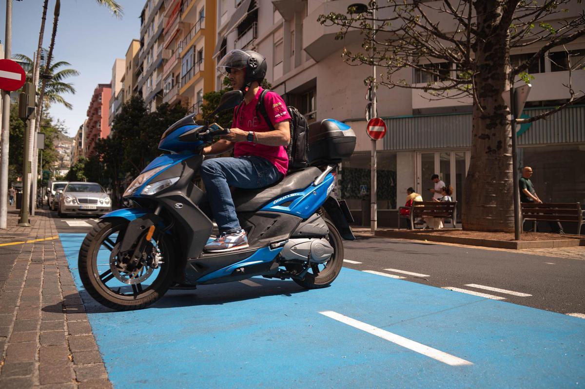 Implantación de la Red Ciclable en el centro de Santa Cruz.