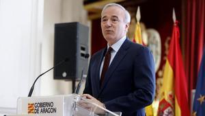 El presidente de Aragón, Jorge Azcón.