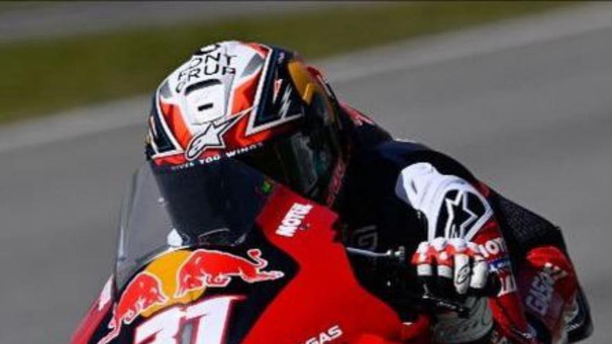 Pedro Acosta, con la MotoGP. | TECH3 RACING