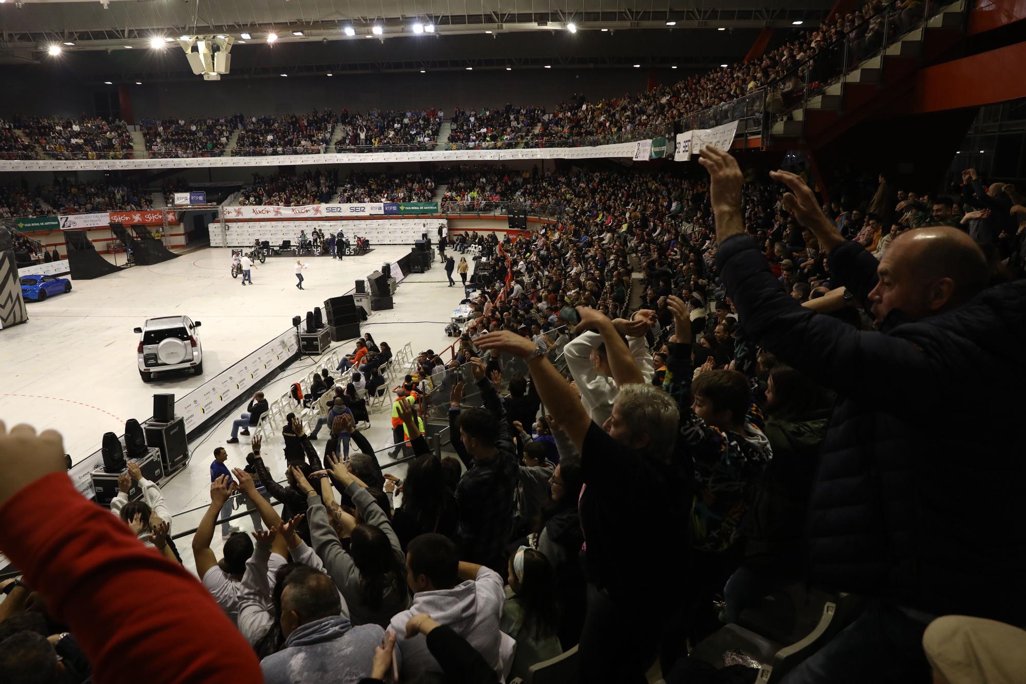 En imágenes: Gijón vibra con el Freestyle en el Palacio de los Deportes