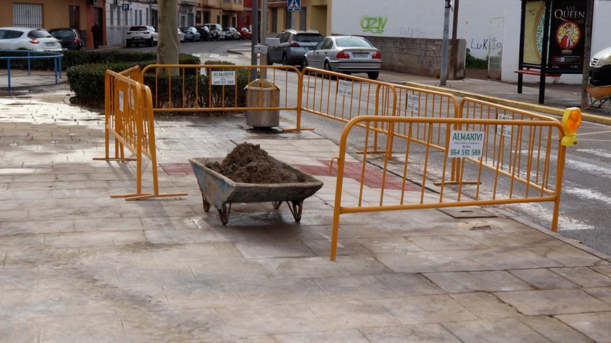 Imagen de archivo de obras anteriores de accesibilidad en el municipio.