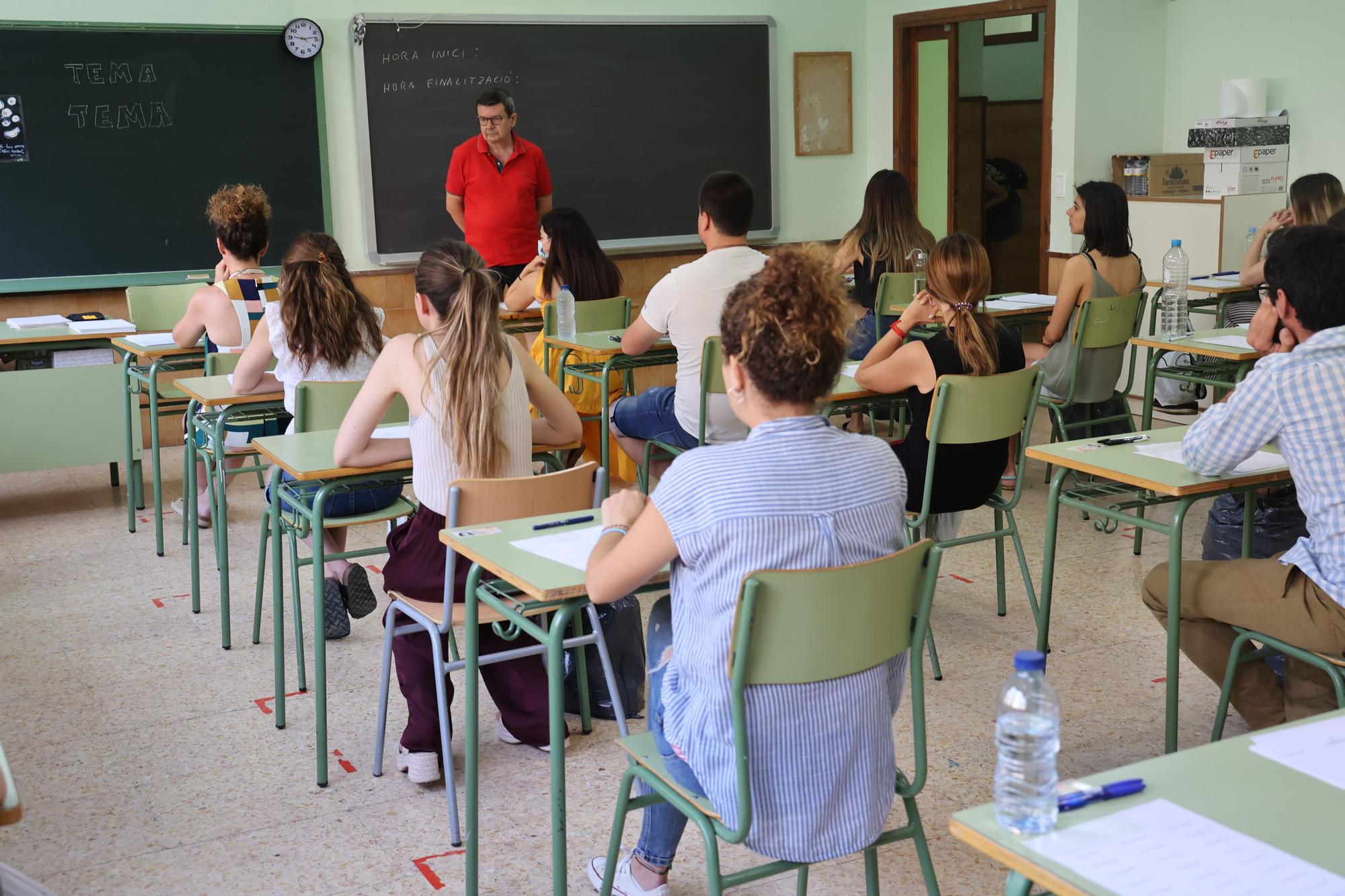 Nervios e incertidumbre: Así han sido la oposiciones docentes en Castellón