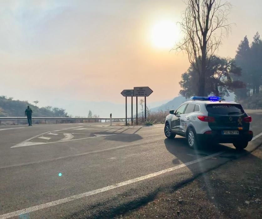 Incendio en Valleseco