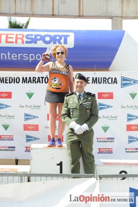 Media Maratón de Murcia: podios