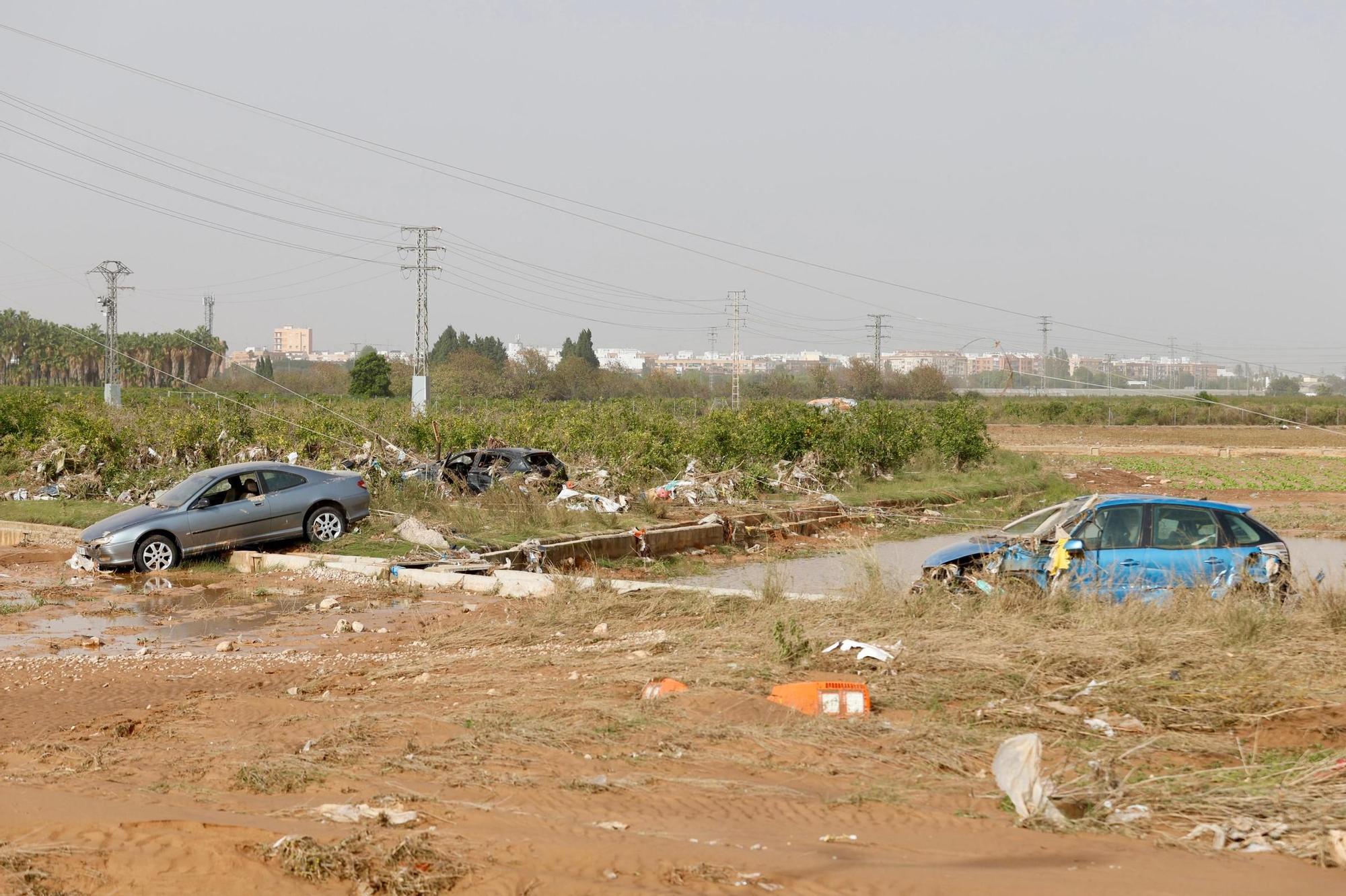 El devastador efecto de la DANA, en imágenes