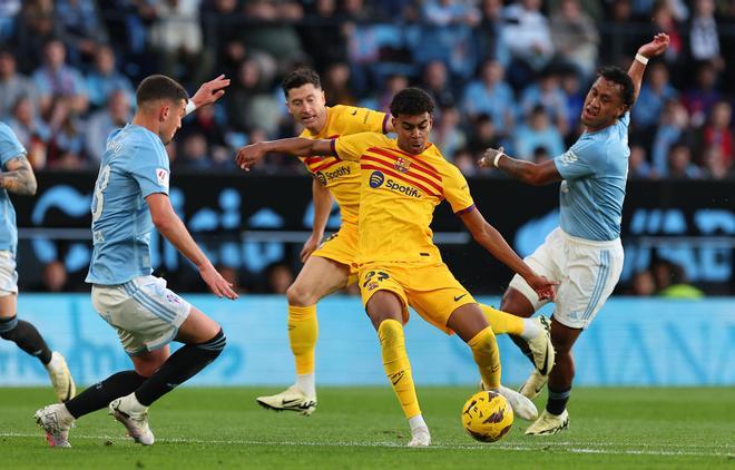 LaLiga EA Sports. Celta de Vigo - FC Barcelona, las mejores imágenes