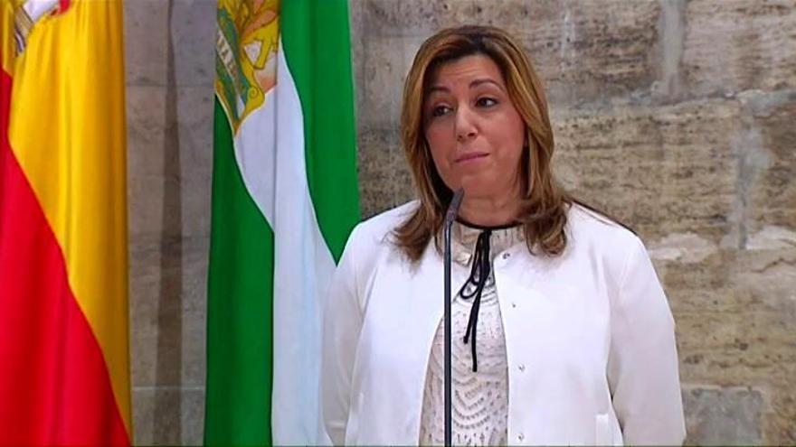 Susana Díaz a Sánchez: &quot;Ttienes todo nuestro apoyo para dar a este país un gobierno de estabilidad&quot;