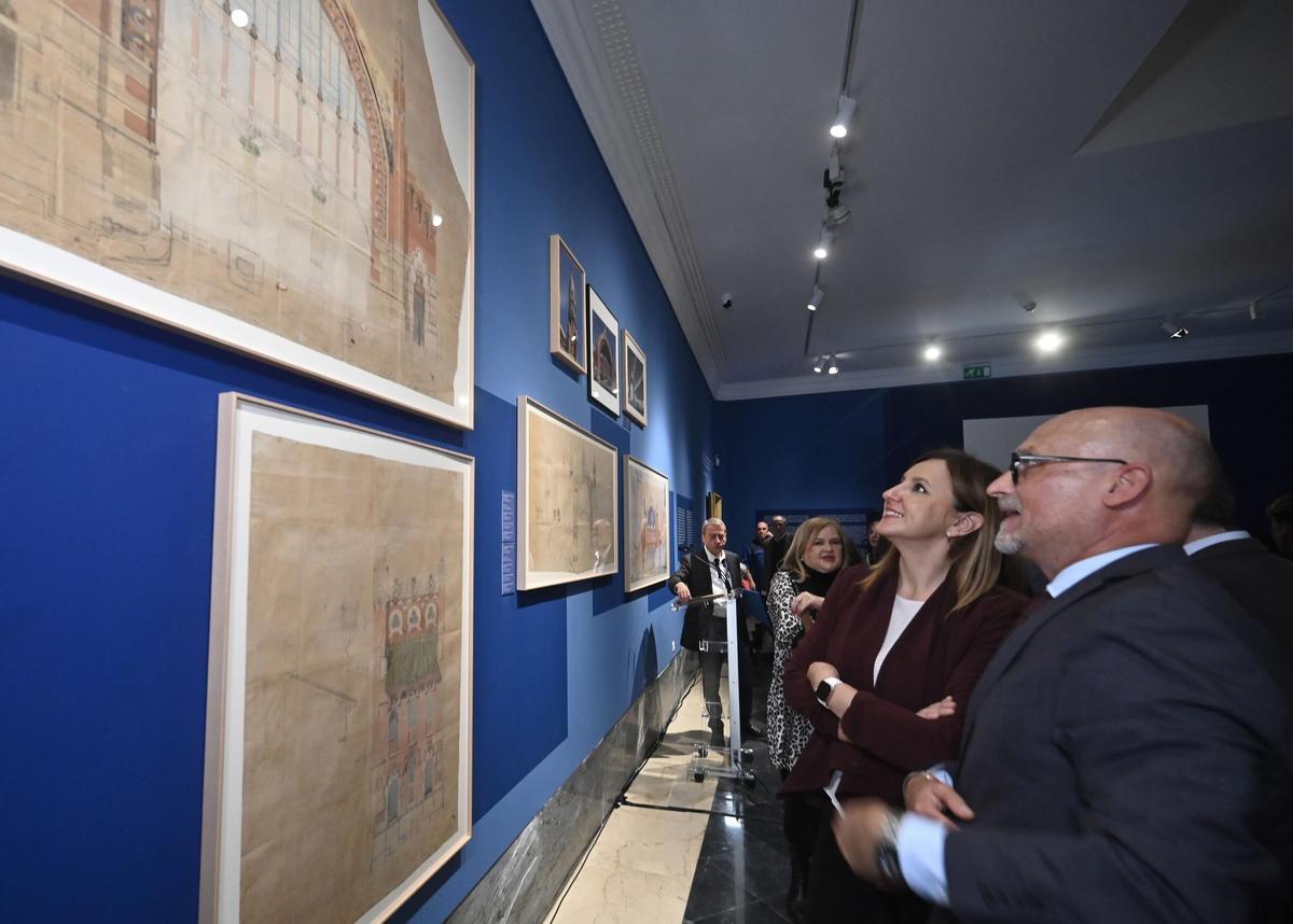 Inauguración de la exposición dedicada al arquitecto Francisco Mora en València