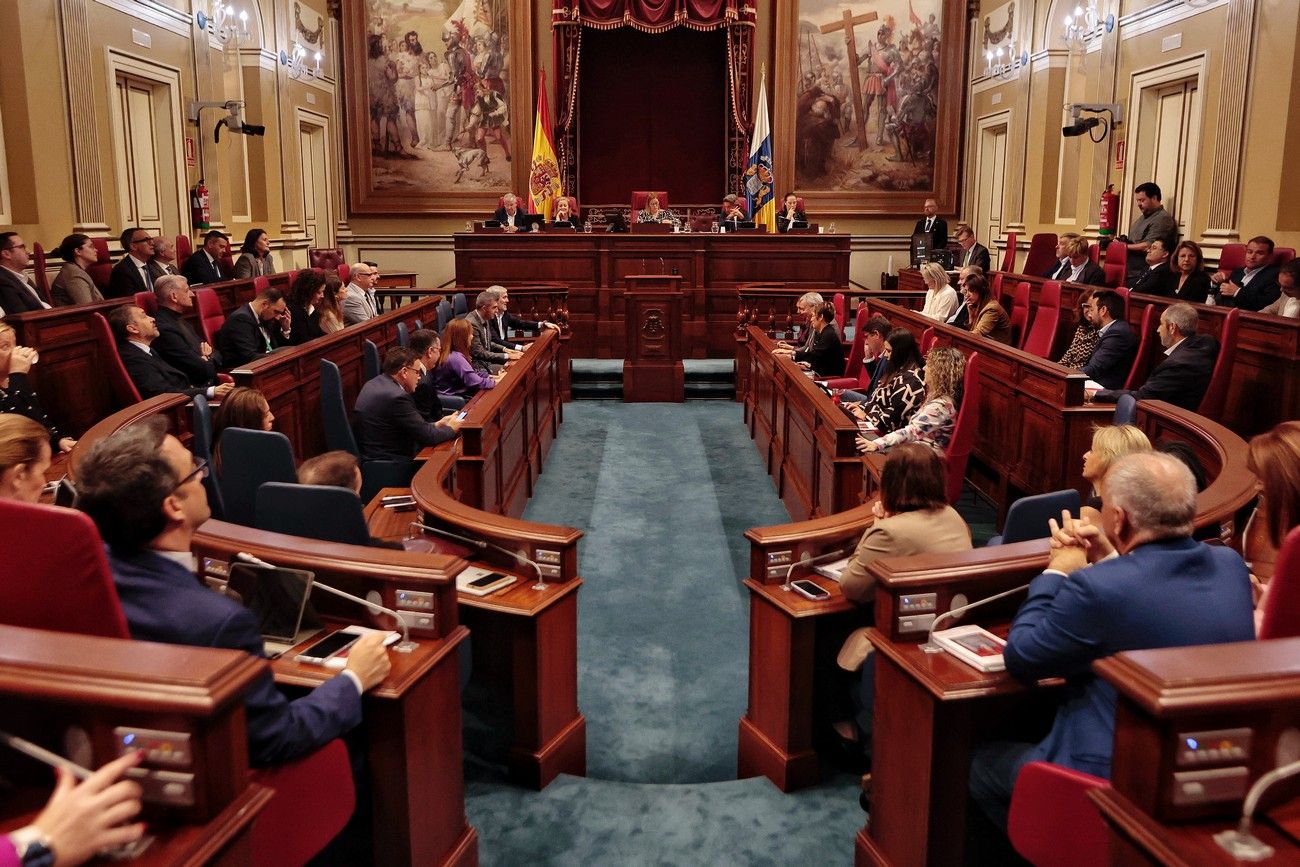 Pleno Extraordinario del Parlamento de Canarias (17 de enero de 2024)