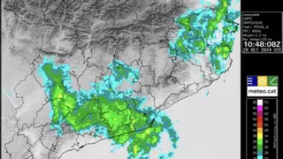 Radar de lluvia en Barcelona y resto de Catalunya del Meteocat y Aemet: consulta en tiempo real