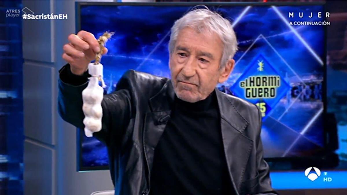 TELEVISION  MONEGAL JOSE SACRISTAN EN EL HORMIGUERO