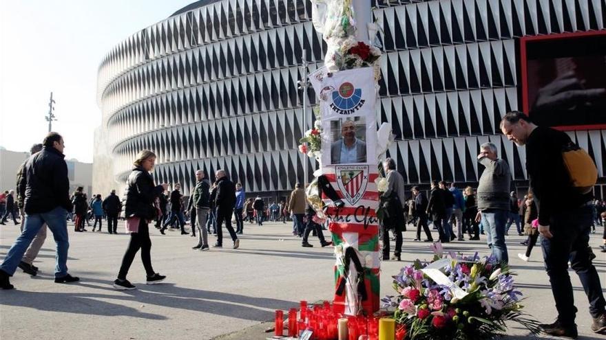 Cinco vigilantes heridos en las inmediaciones de San Mamés