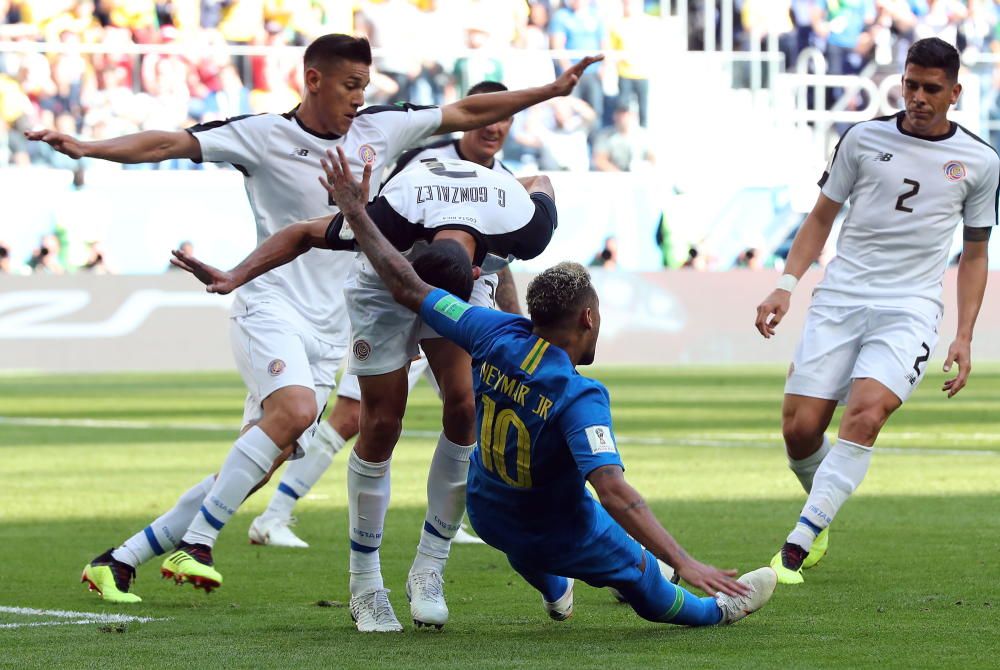 Mundial de Rusia: Brasil-Costa Rica