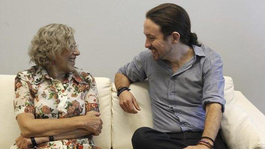 Iglesias y Carmena chocan en su análisis sobre la burbuja del alquiler