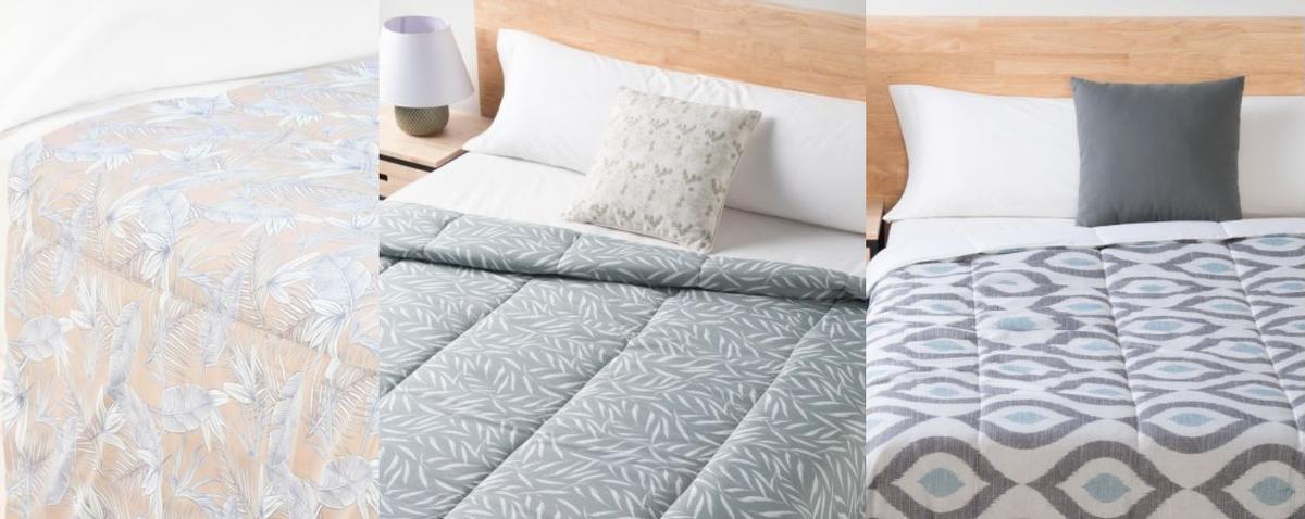 Edredones Carrefour | Estos textiles puedes ponerlos directamente sobre tu cama