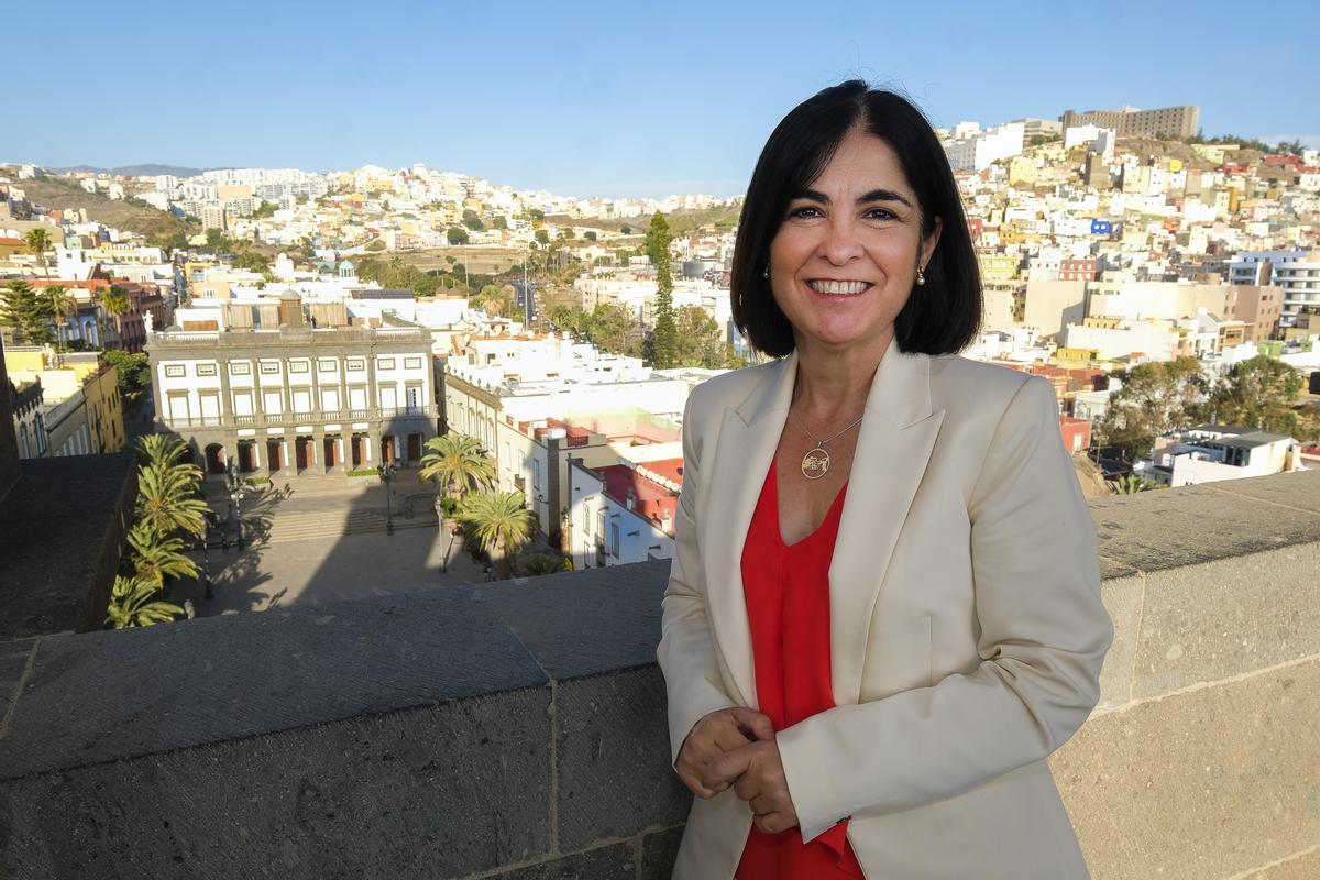 Carolina Darias, candidata del PSOE a la Alcaldía de Las Palmas de Gran Canaria.