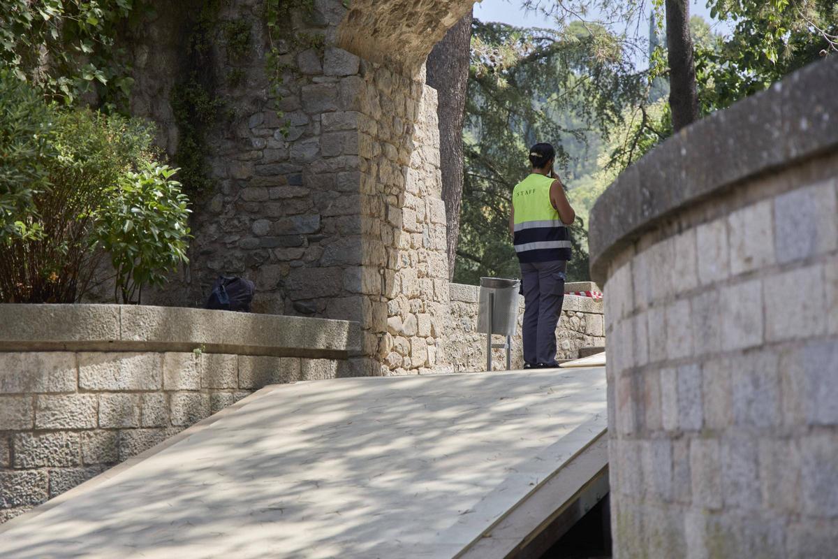 Les imatges dels preparatius per al rodatge d''Enredados' a Girona