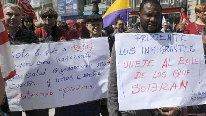 Miles de coruñeses claman contra el recorte en sanidad y educación