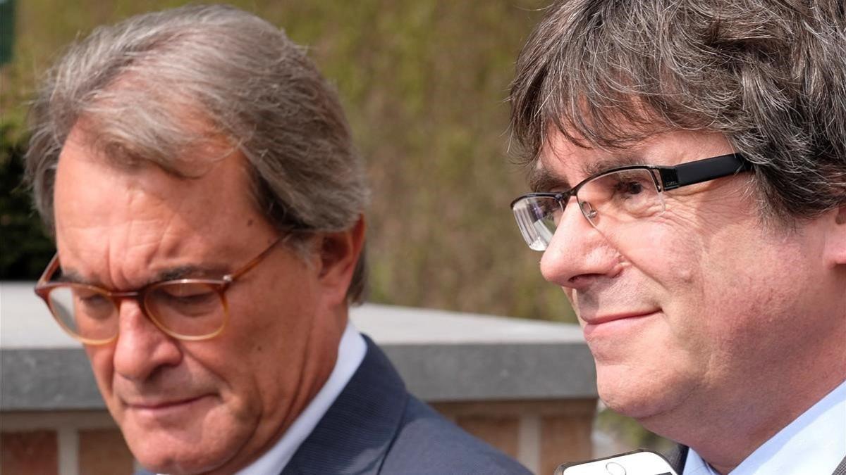 Artur Mas y Carles Puigdemont