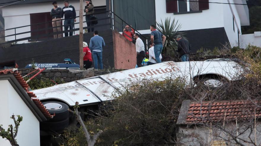 Accidente de autobús en Madeira