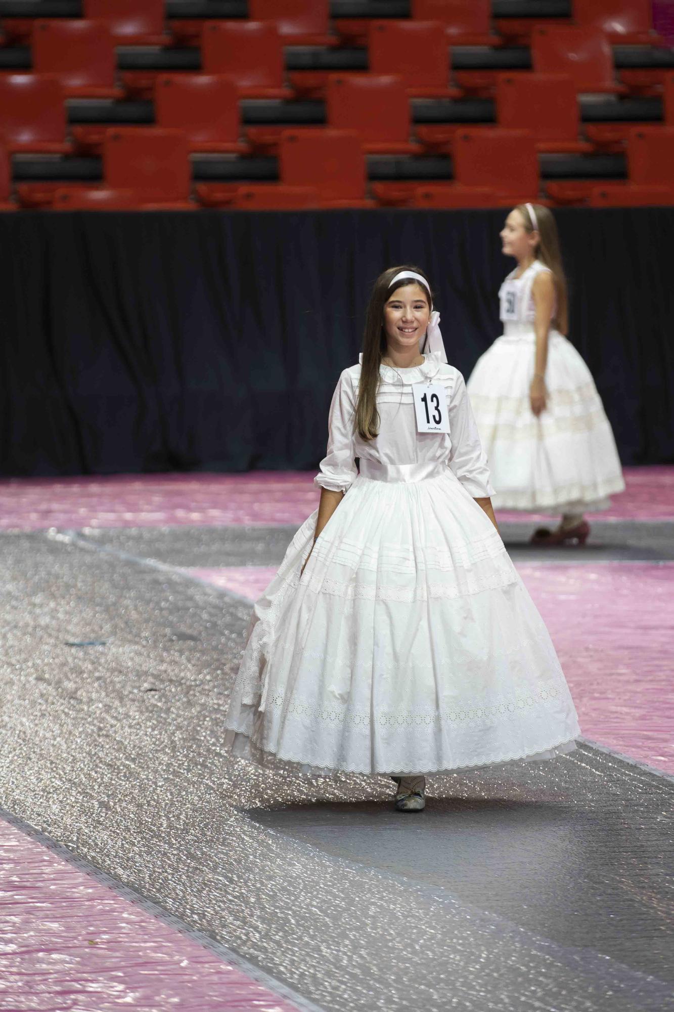 Así ha sido el ensayo de la gala para la elección de las cortes falleras 2023: infantiles