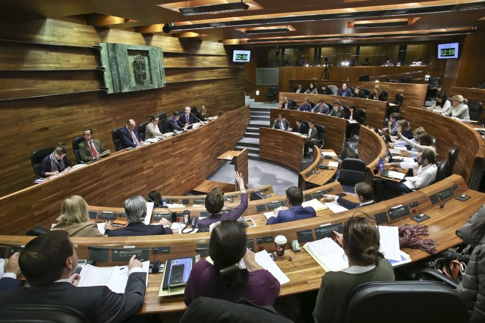 Debate de orientación política en la Junta del Principado