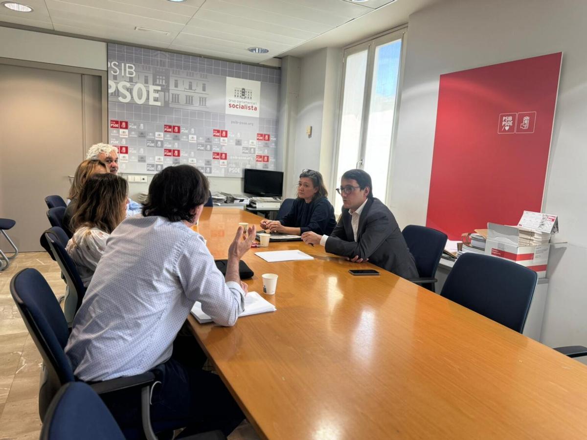 El PSIB-PSOE ha mantenido una reunión con las patronales del comercio de las islas, AFEDECO y PIMECO