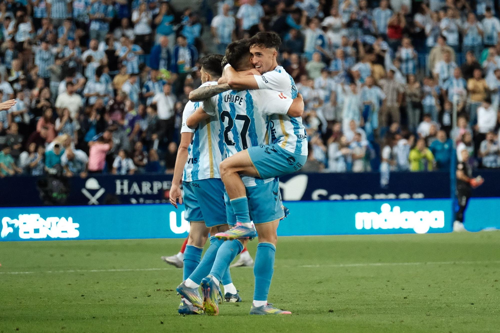 Málaga CF - Sporting. Jornada 40, Liga Hypermotion